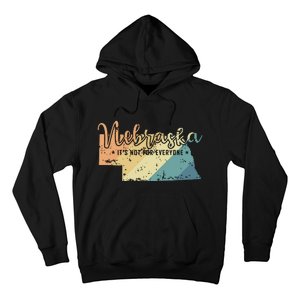 Nebraska Its Not For Everyone Usa America Hoodie