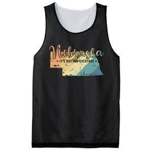 Nebraska Its Not For Everyone Usa America Mesh Reversible Basketball Jersey Tank