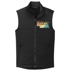 Nebraska Its Not For Everyone Usa America Collective Smooth Fleece Vest