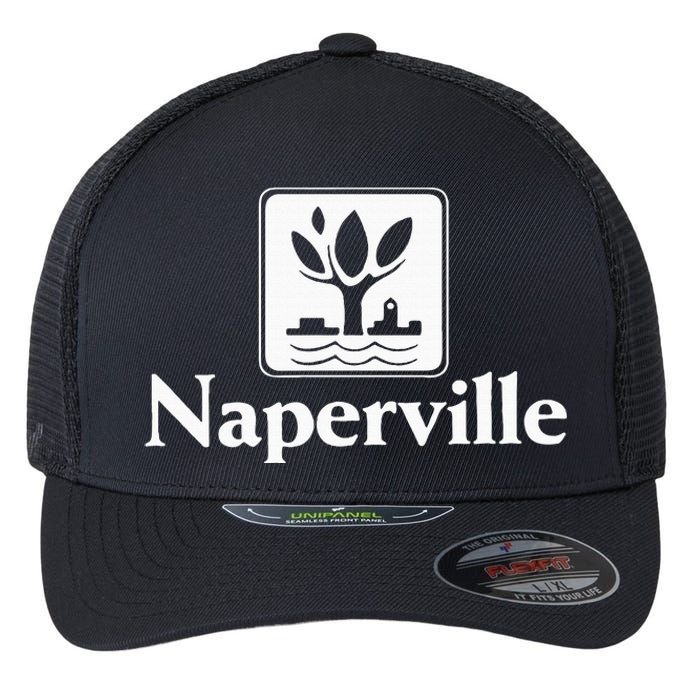 Naperville Illinois Flexfit Unipanel Trucker Cap