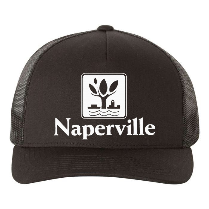 Naperville Illinois Yupoong Adult 5-Panel Trucker Hat