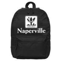 Naperville Illinois 16 in Basic Backpack