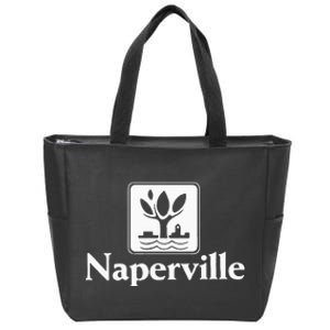 Naperville Illinois Zip Tote Bag