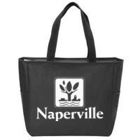 Naperville Illinois Zip Tote Bag