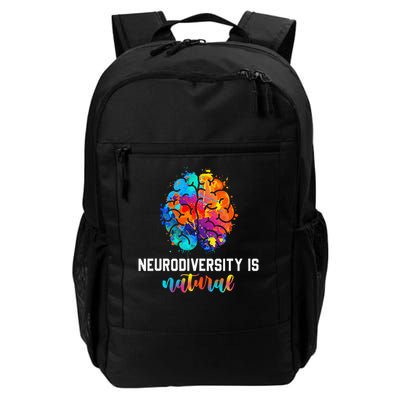 Neurodiversity is Natural Autism Awareness Neurodivergent Backpack