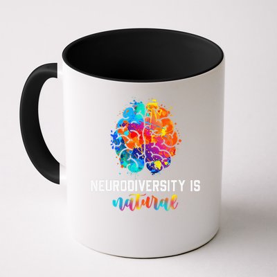 Neurodiversity is Natural Autism Awareness Neurodivergent Mug