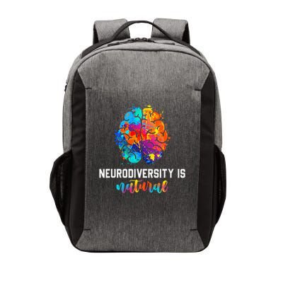 Neurodiversity is Natural Autism Awareness Neurodivergent Vector Backpack