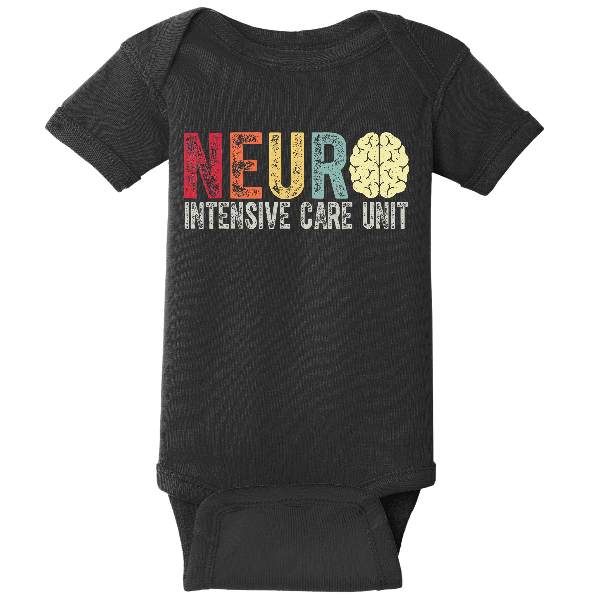 Neuro Icu Nurse Brain Nursing Intensive Care Unit Rn Baby Bodysuit