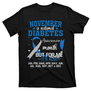 November is National Diabetes Awareness Month T-Shirt