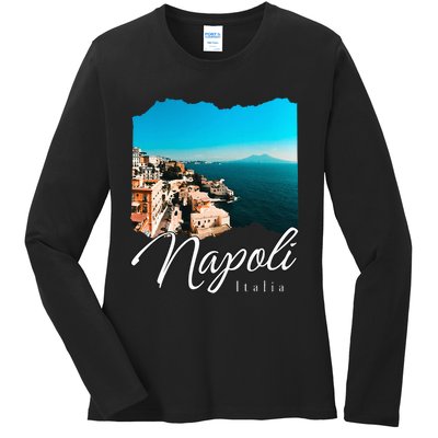 Napoli Italia Naples Italy Naples Ladies Long Sleeve Shirt