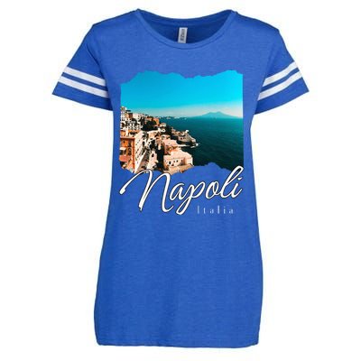 Napoli Italia Naples Italy Naples Enza Ladies Jersey Football T-Shirt