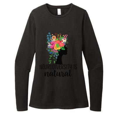 Neurodiversity is Natural Autism Neurodivergent Womens CVC Long Sleeve Shirt