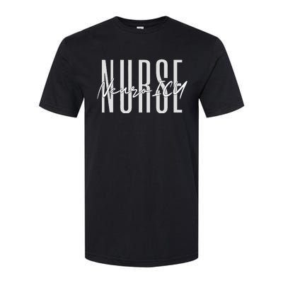 Neuro ICU Nurse Neurology Nursing Surgical Neuro Tech Softstyle CVC T-Shirt