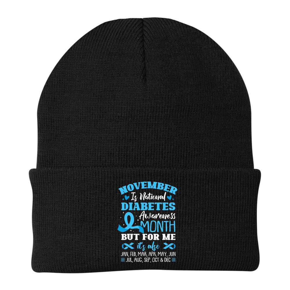 November Is National Diabetes Awareness Month  Beanie