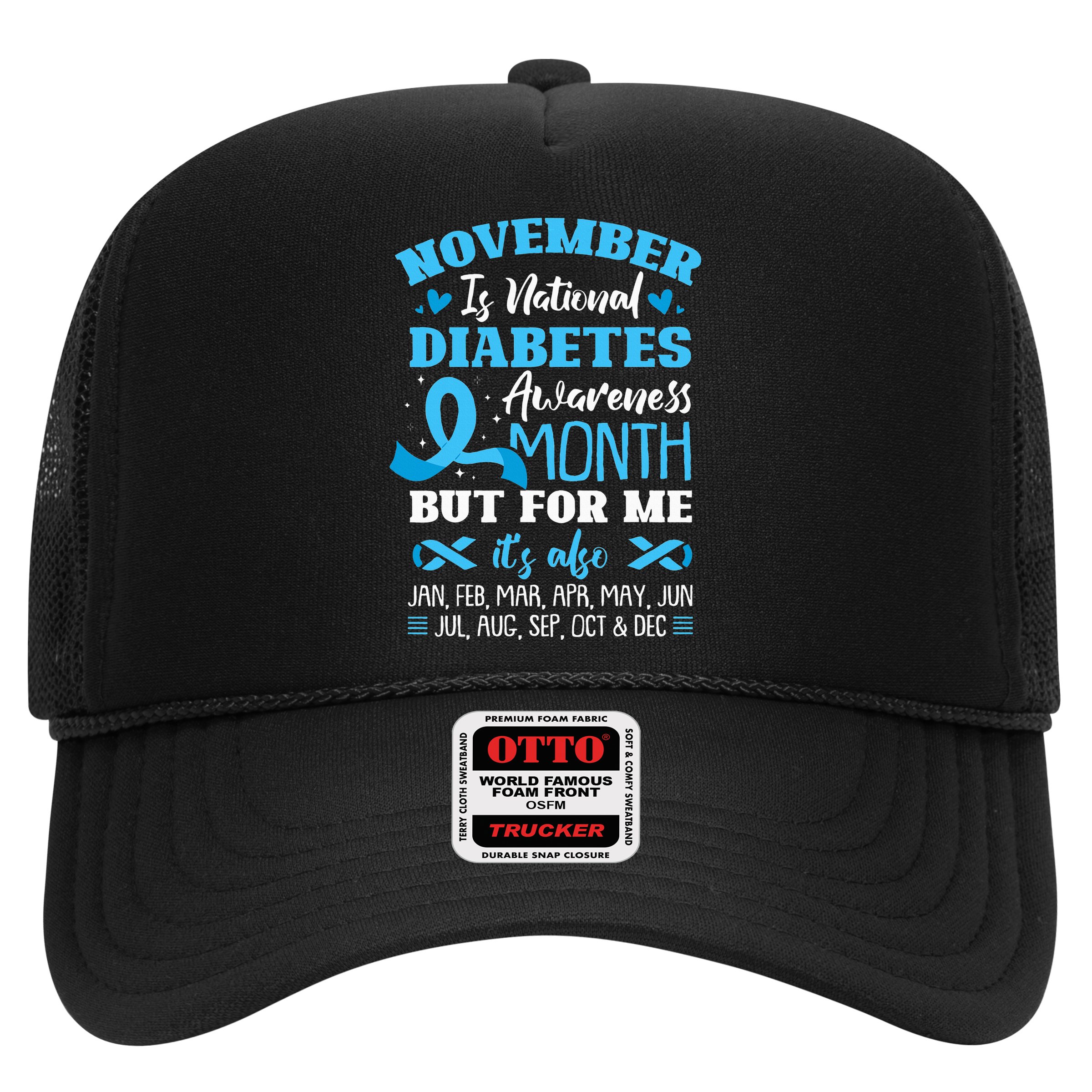 November Is National Diabetes Awareness Month  Hat