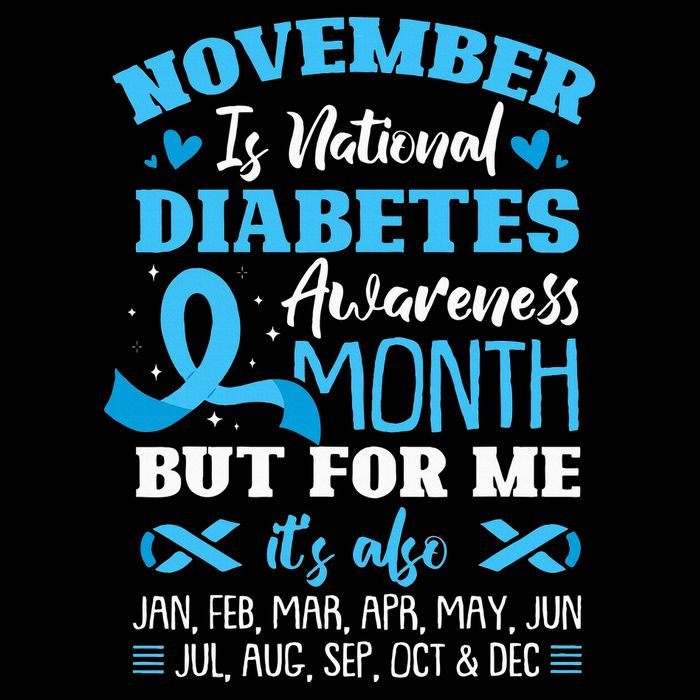 November Is National Diabetes Awareness Month  Zip Tote Bag