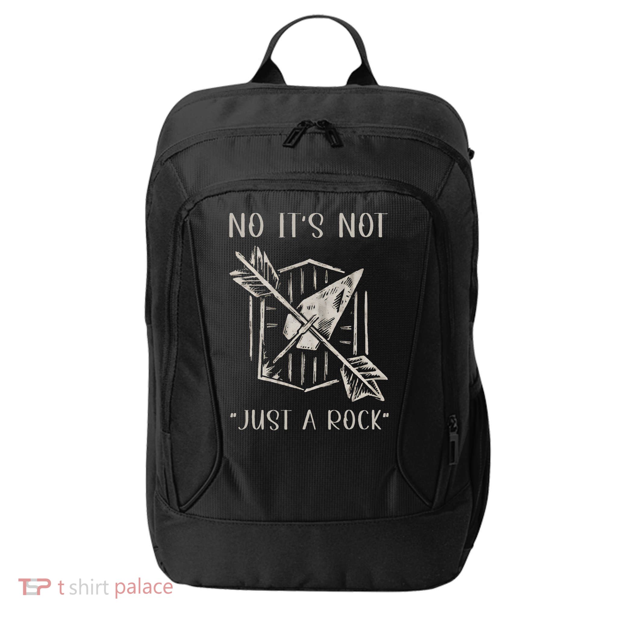 No ItS Not Just A Rock Arrowhead Hunting City Backpack