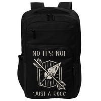 No ItS Not Just A Rock Arrowhead Hunting Impact Tech Backpack