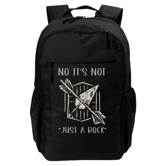 No ItS Not Just A Rock Arrowhead Hunting Backpack