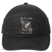 No ItS Not Just A Rock Arrowhead Hunting 7-Panel Snapback Hat