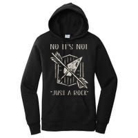 No ItS Not Just A Rock Arrowhead Hunting Women's Pullover Hoodie