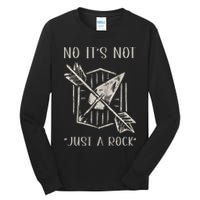 No ItS Not Just A Rock Arrowhead Hunting Tall Long Sleeve T-Shirt