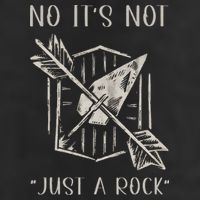 No ItS Not Just A Rock Arrowhead Hunting Hat