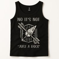 No ItS Not Just A Rock Arrowhead Hunting Tank Top