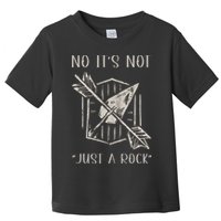 No ItS Not Just A Rock Arrowhead Hunting Toddler T-Shirt