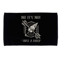 No ItS Not Just A Rock Arrowhead Hunting Microfiber Hand Towel