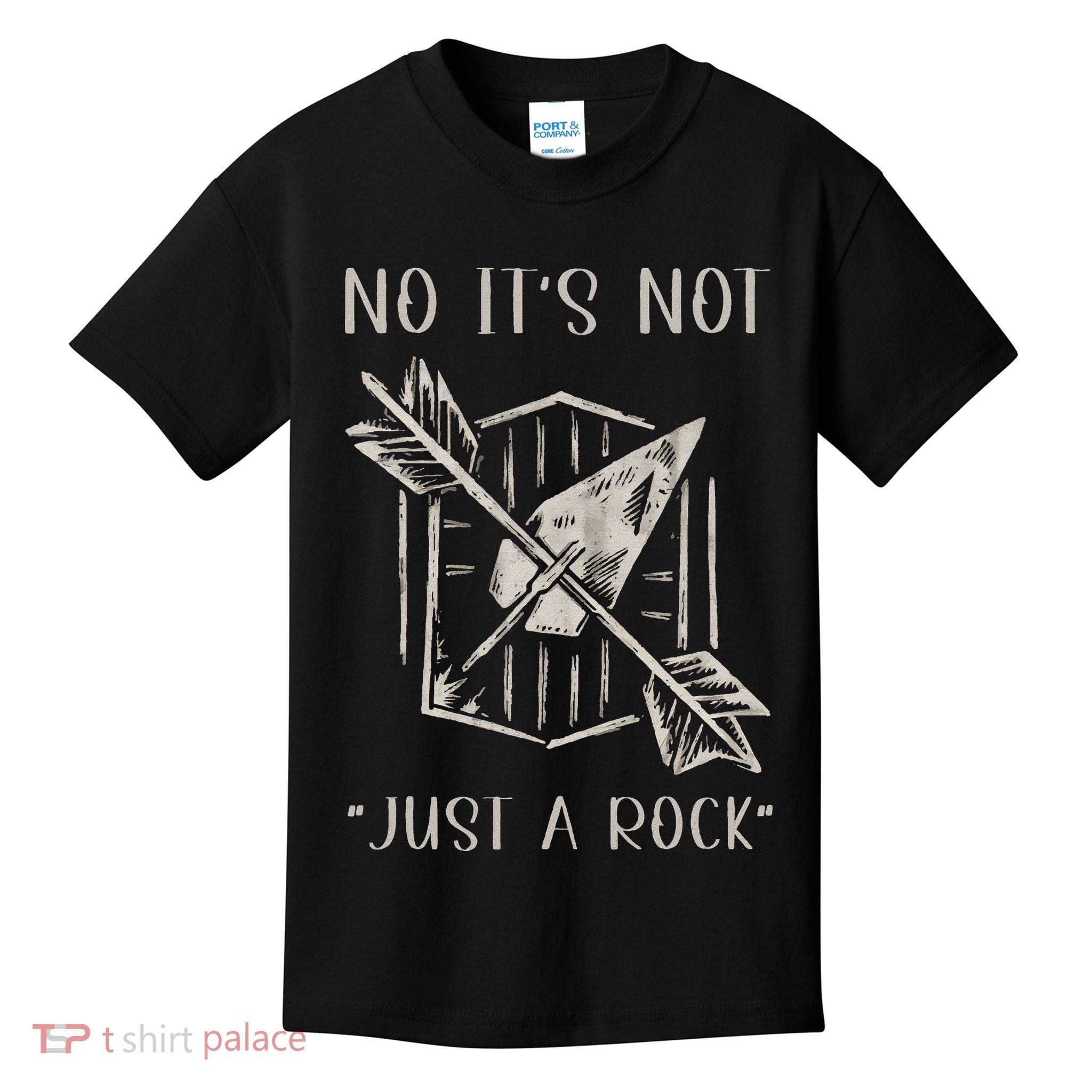 No ItS Not Just A Rock Arrowhead Hunting Kids T-Shirt