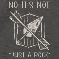 No ItS Not Just A Rock Arrowhead Hunting Vector Backpack
