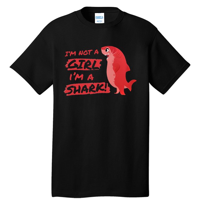 Nimona IM Not A Girl IM A Shark Shapeshifting Hero Tall T-Shirt