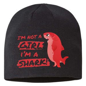 Nimona IM Not A Girl IM A Shark Shapeshifting Hero Sustainable Beanie