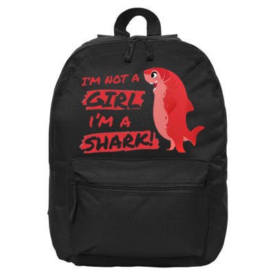 Nimona IM Not A Girl IM A Shark Shapeshifting Hero 16 in Basic Backpack