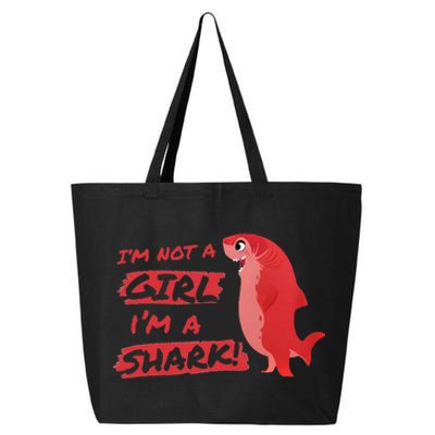 Nimona IM Not A Girl IM A Shark Shapeshifting Hero 25L Jumbo Tote