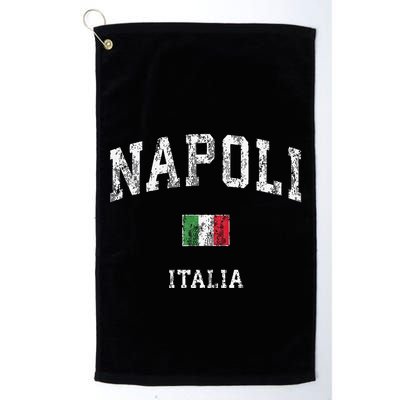 Naples Italy Napoli Italia Vintage Athletic Sports Golf Towel