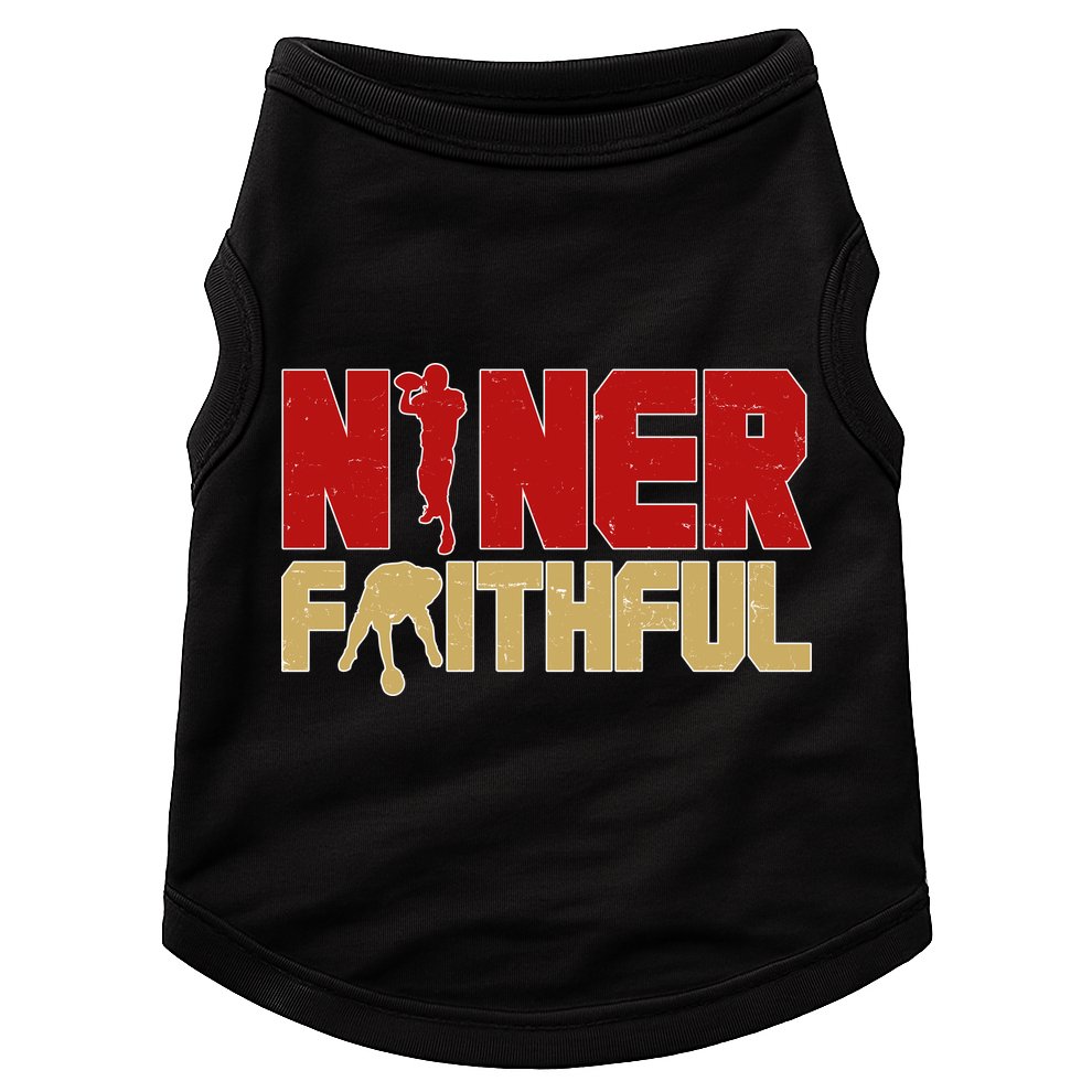 Niner Faithful  Doggie Tank