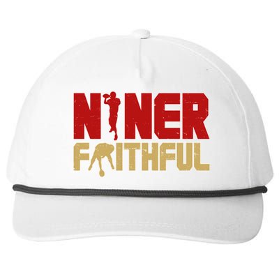 Niner Faithful  Snapback Five-Panel Rope Hat