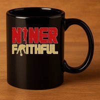 Niner Faithful  11oz C Handle Ceramic Mug