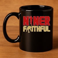 Niner Faithful  11oz C Handle Ceramic Mug