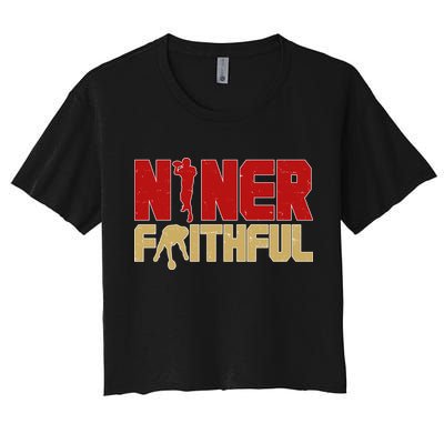 Niner Faithful  Crop Top