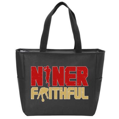 Niner Faithful  Zip Tote Bag