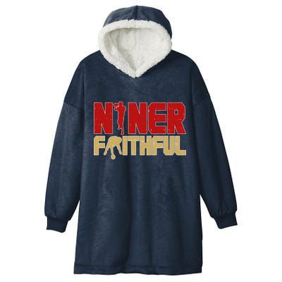 Niner Faithful  Hooded Wearable Blanket