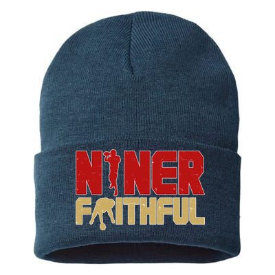 Niner Faithful  Sustainable Knit Beanie