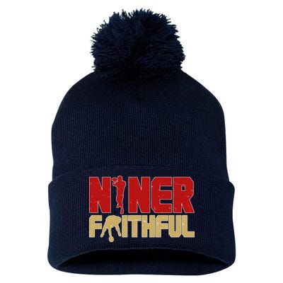 Niner Faithful  Pom Pom 12in Knit Beanie