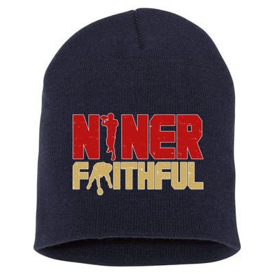 Niner Faithful  Short Acrylic Beanie