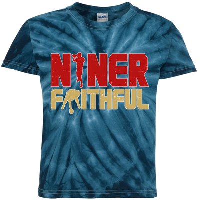 Niner Faithful  Kids Tie-Dye T-Shirt