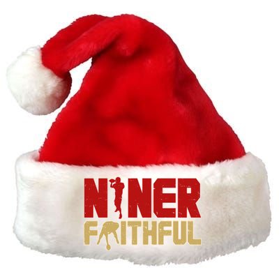 Niner Faithful  Premium Christmas Santa Hat