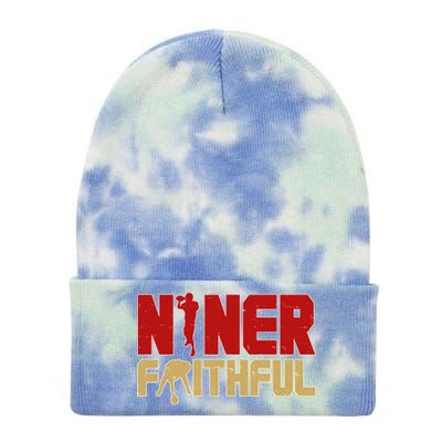 Niner Faithful  Tie Dye 12in Knit Beanie